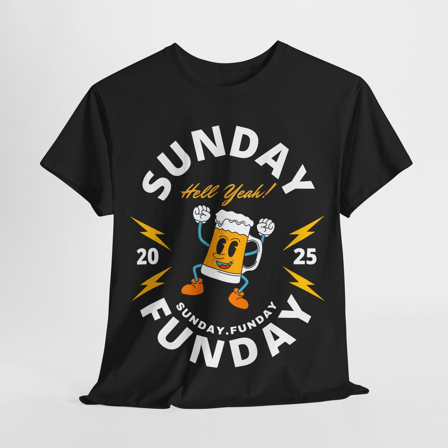 Sunday Funday Beer T-Shirt – Funny Weekend Drinking Shirt | Available in 5 Colors