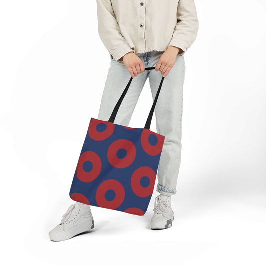 Donut Canvas Tote Bag
