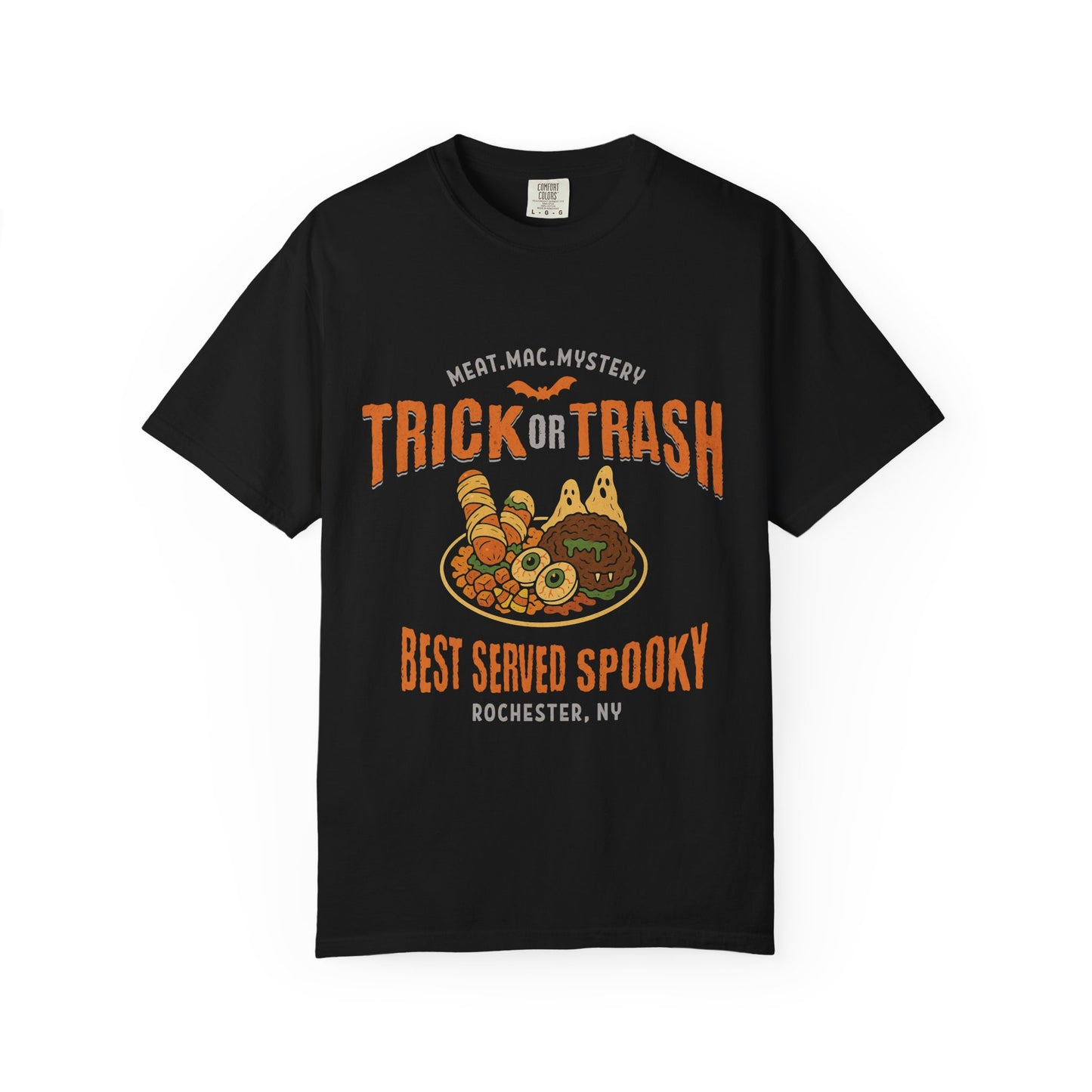 Rochester NY Halloween Shirt , Trick or Trash T-Shirt , Rochester Garbage Plate