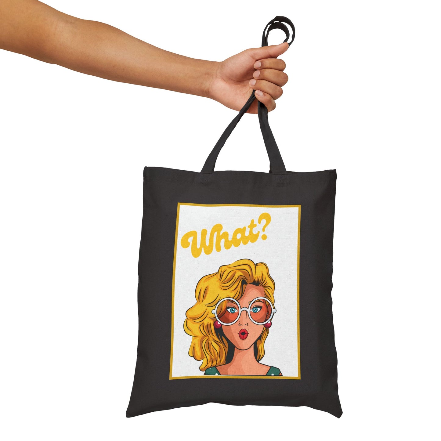 What Are You Looking At Canvas Bag