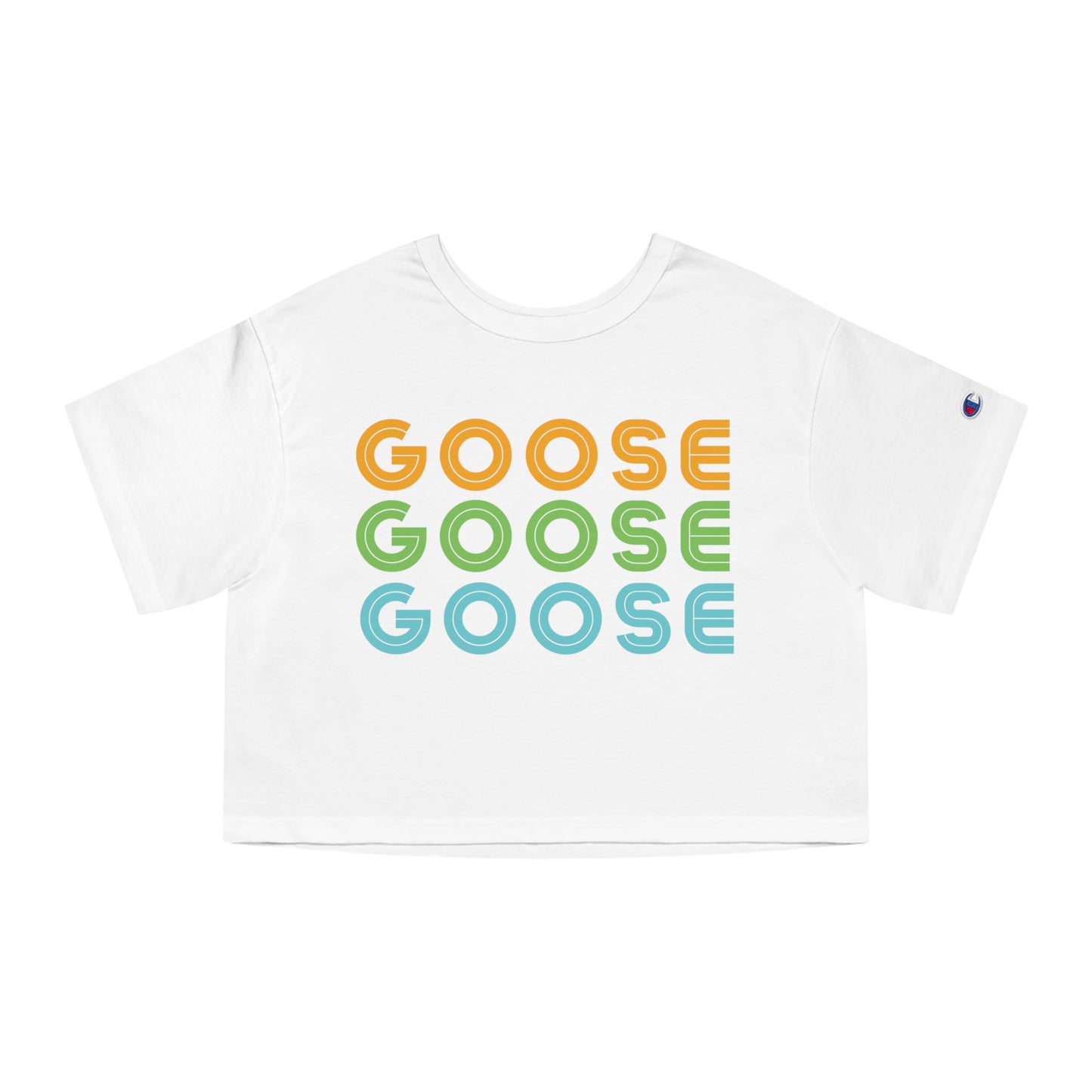 Goose Band Cropped T Shirt, Goose Band Shirt