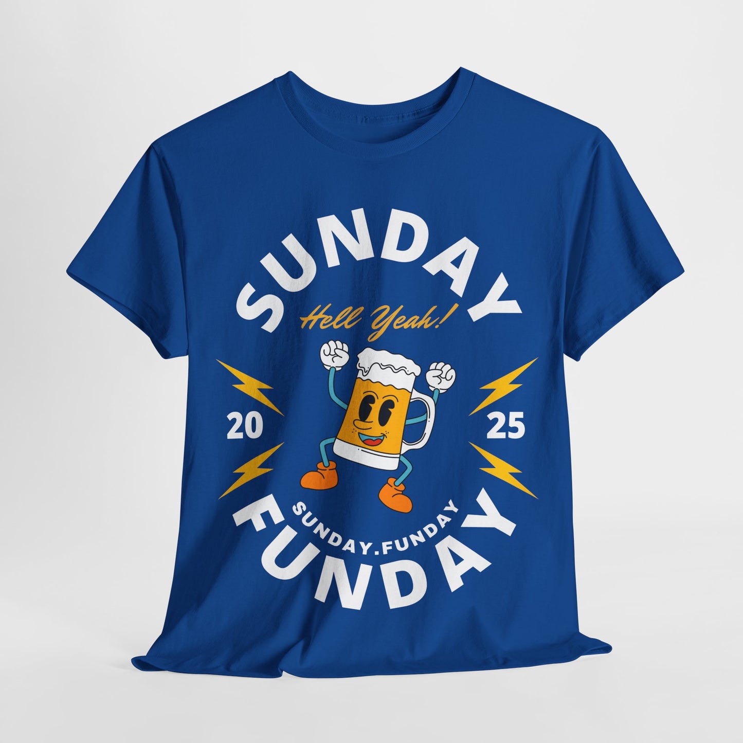Sunday Funday Beer T-Shirt – Funny Weekend Drinking Shirt | Available in 5 Colors