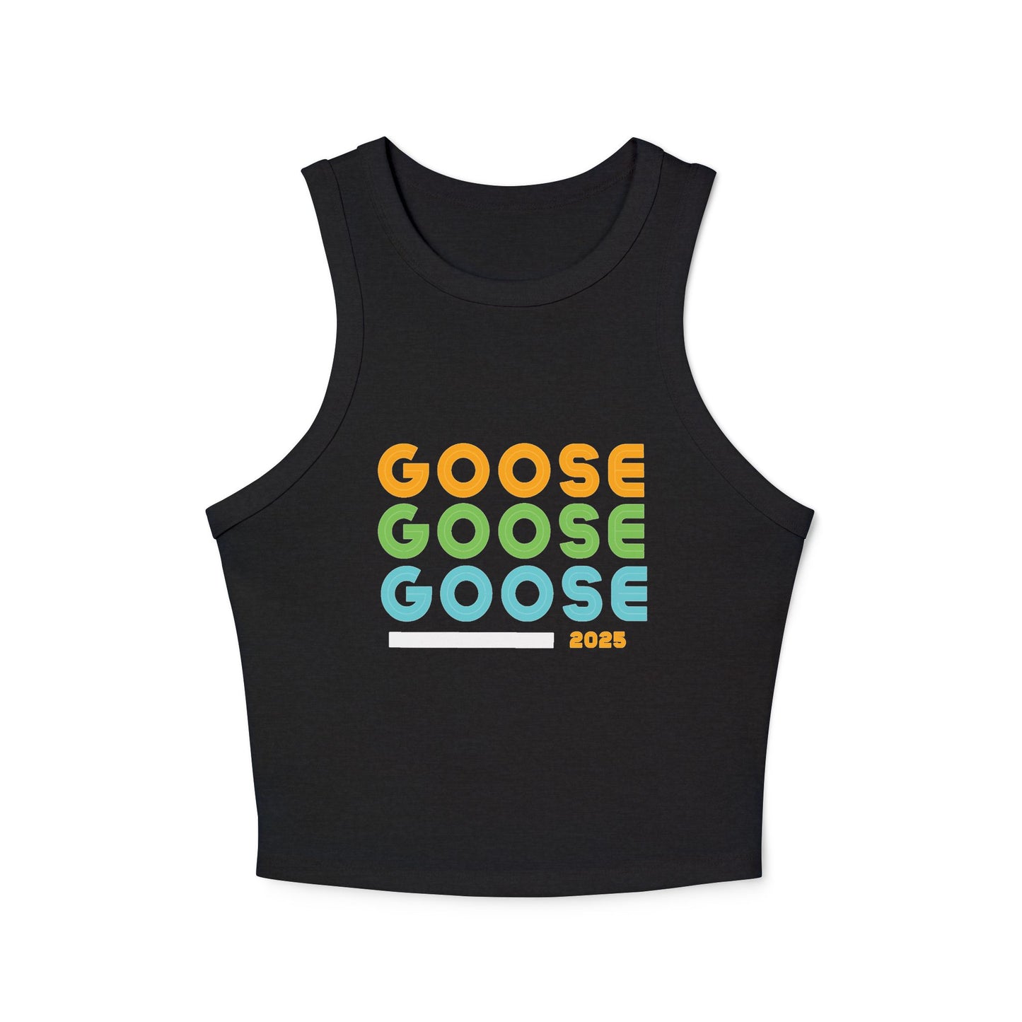 Goose Band Fitted Tank Top - Triple G