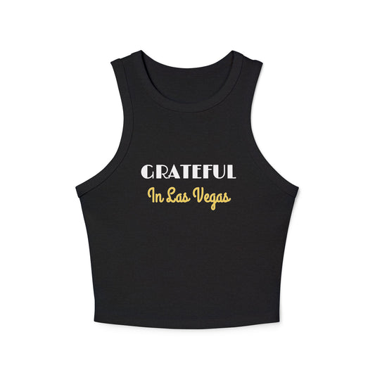 Grateful In Las Vegas Women's Crop Tank Top