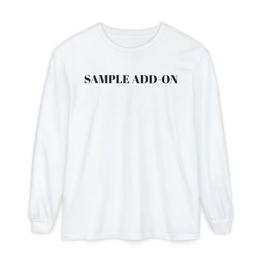 Sample - Comfort Colors Unisex Long Sleeve T-Shirt