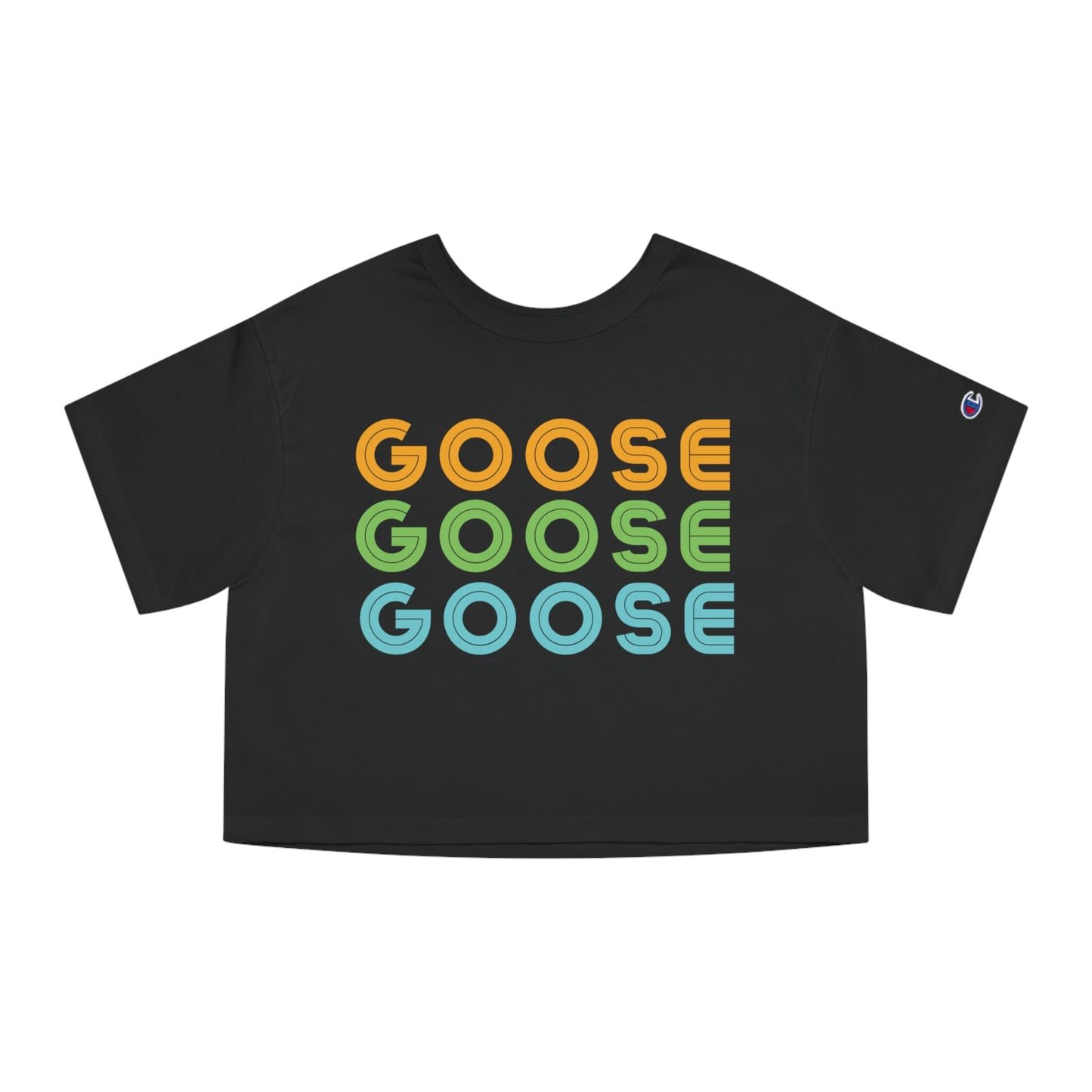Goose Band Cropped T Shirt, Goose Band Shirt