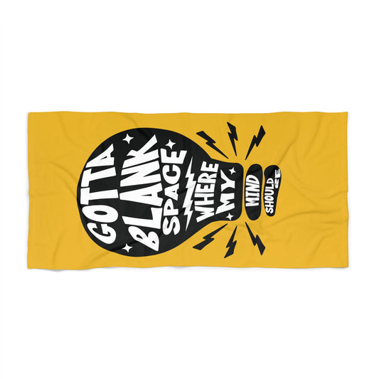 Custom Phish Beach Towel , Gotta Blank Space Beach Towel