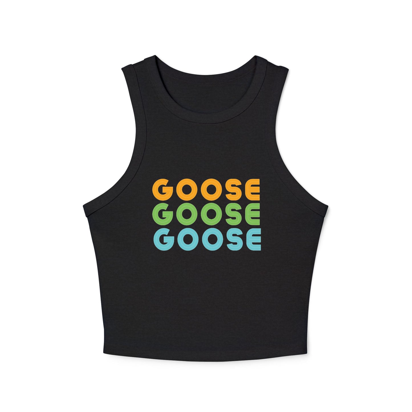 Goose Band Fitted Tank Top