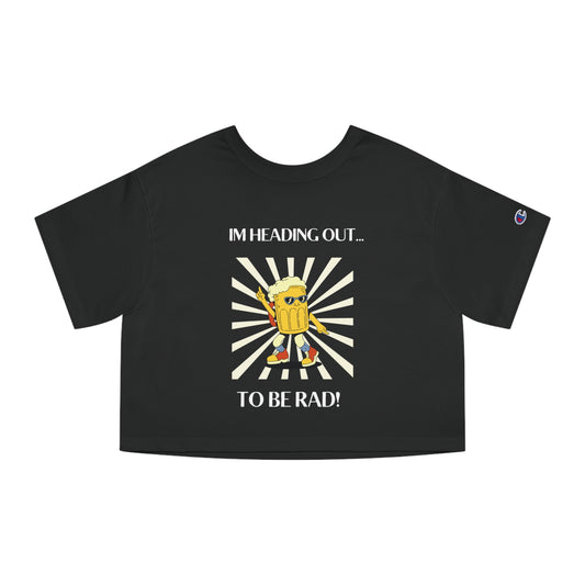 RAD Beer Champion Cropped T-Shirt