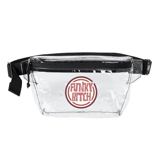 Funky Bitch Clear Fanny Pack