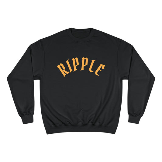 Ripple Long Sleeve Champion Crew Neck Sweatshirt Unisex