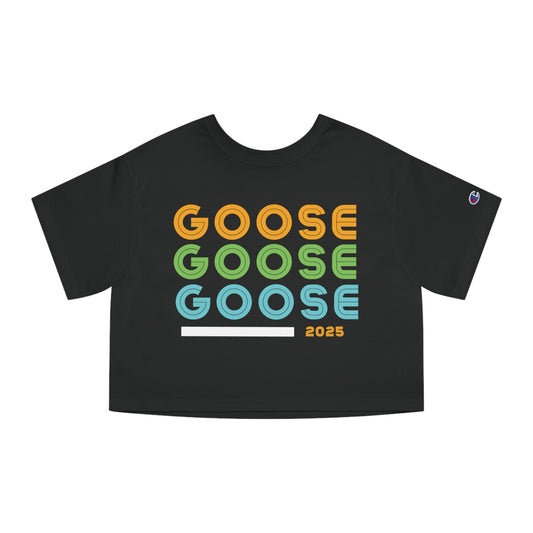 Goose Band Cropped T Shirt, Goose Band Shirt