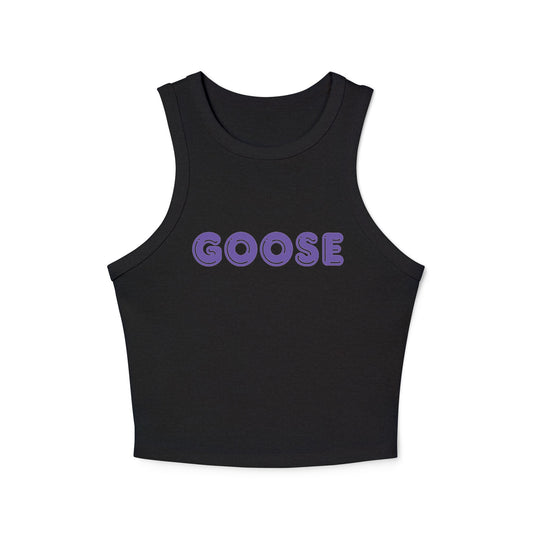 Goose Band Fitted Tank Top