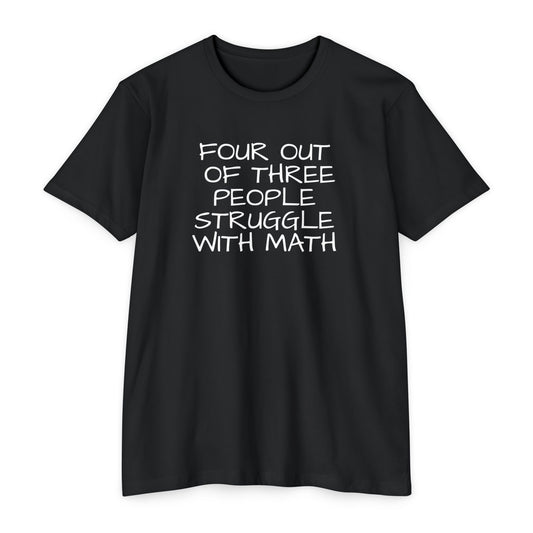 Funny Math Struggle T-shirt