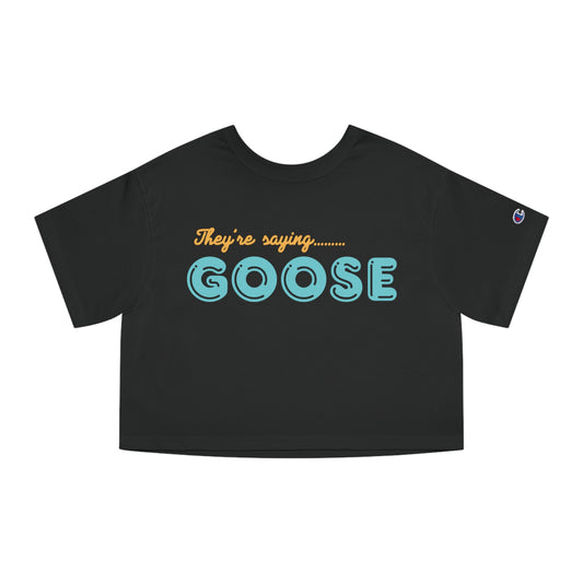 Goose Band Champion Cropped T-shirt