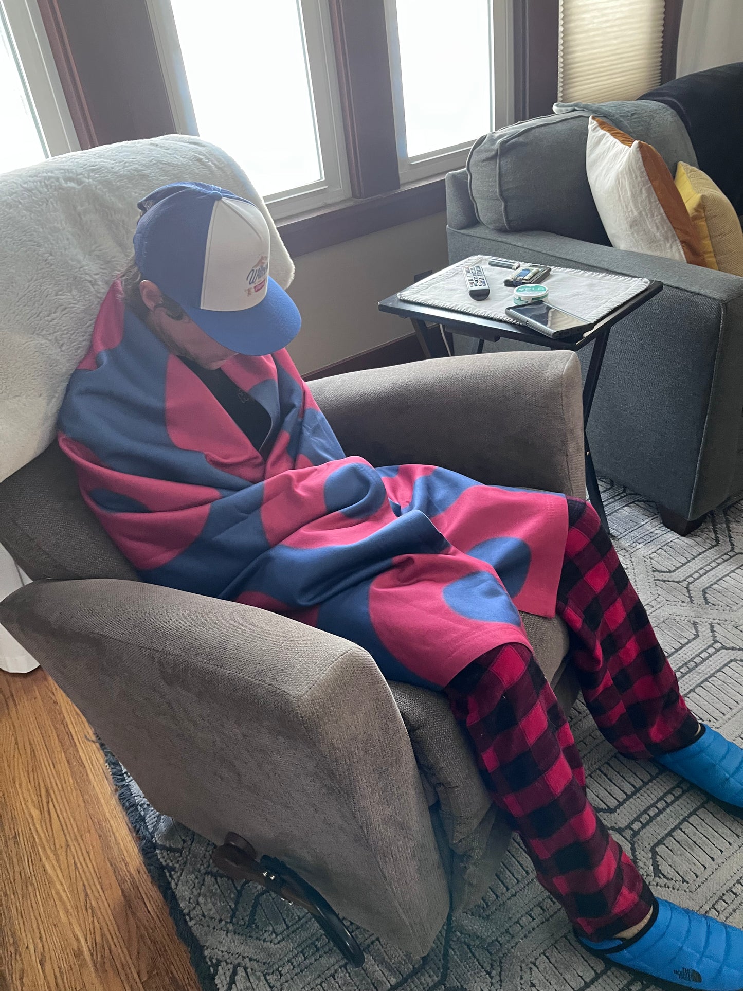 Phish Donut Print Throw