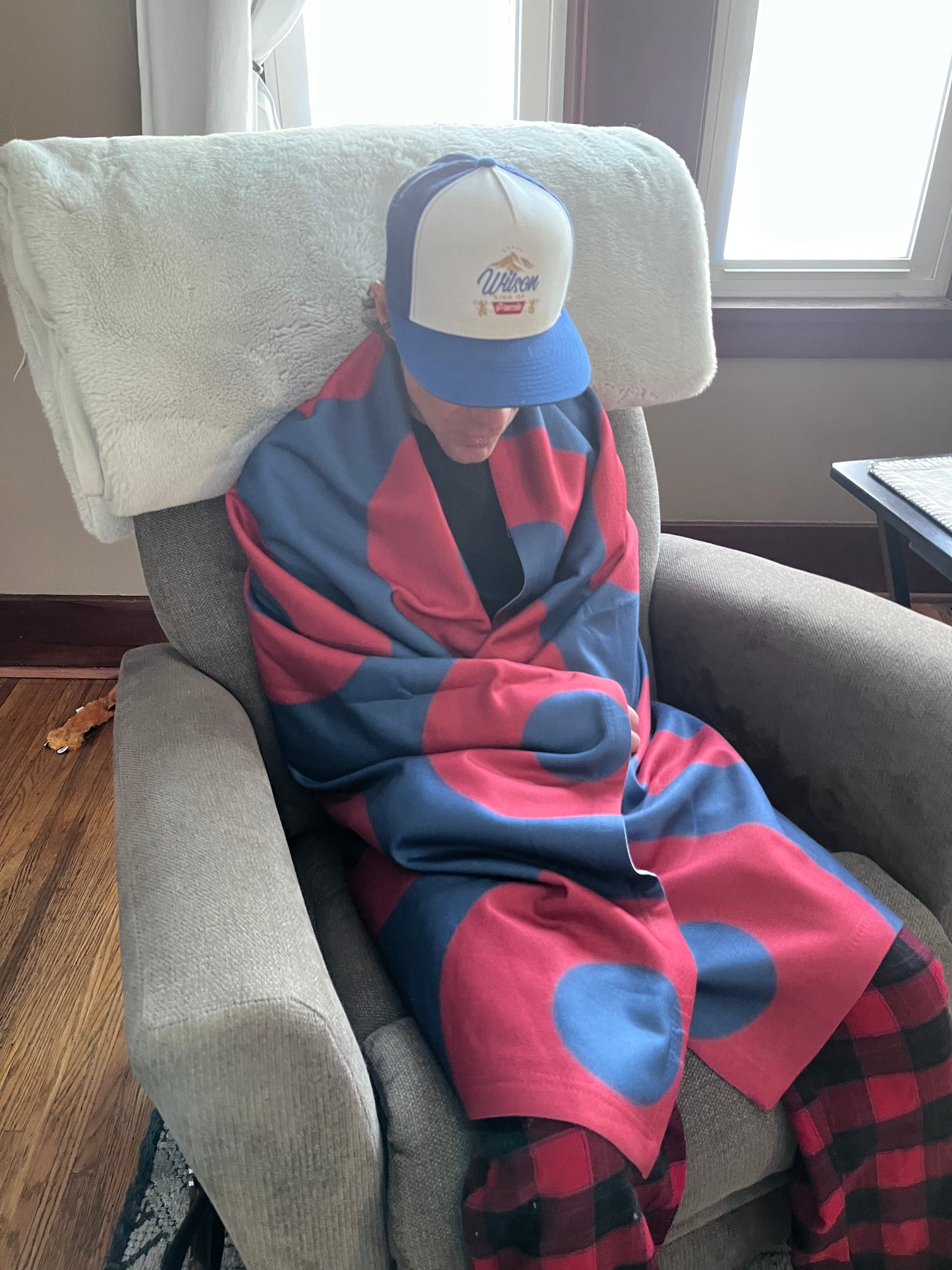 Phish Donut Print Throw