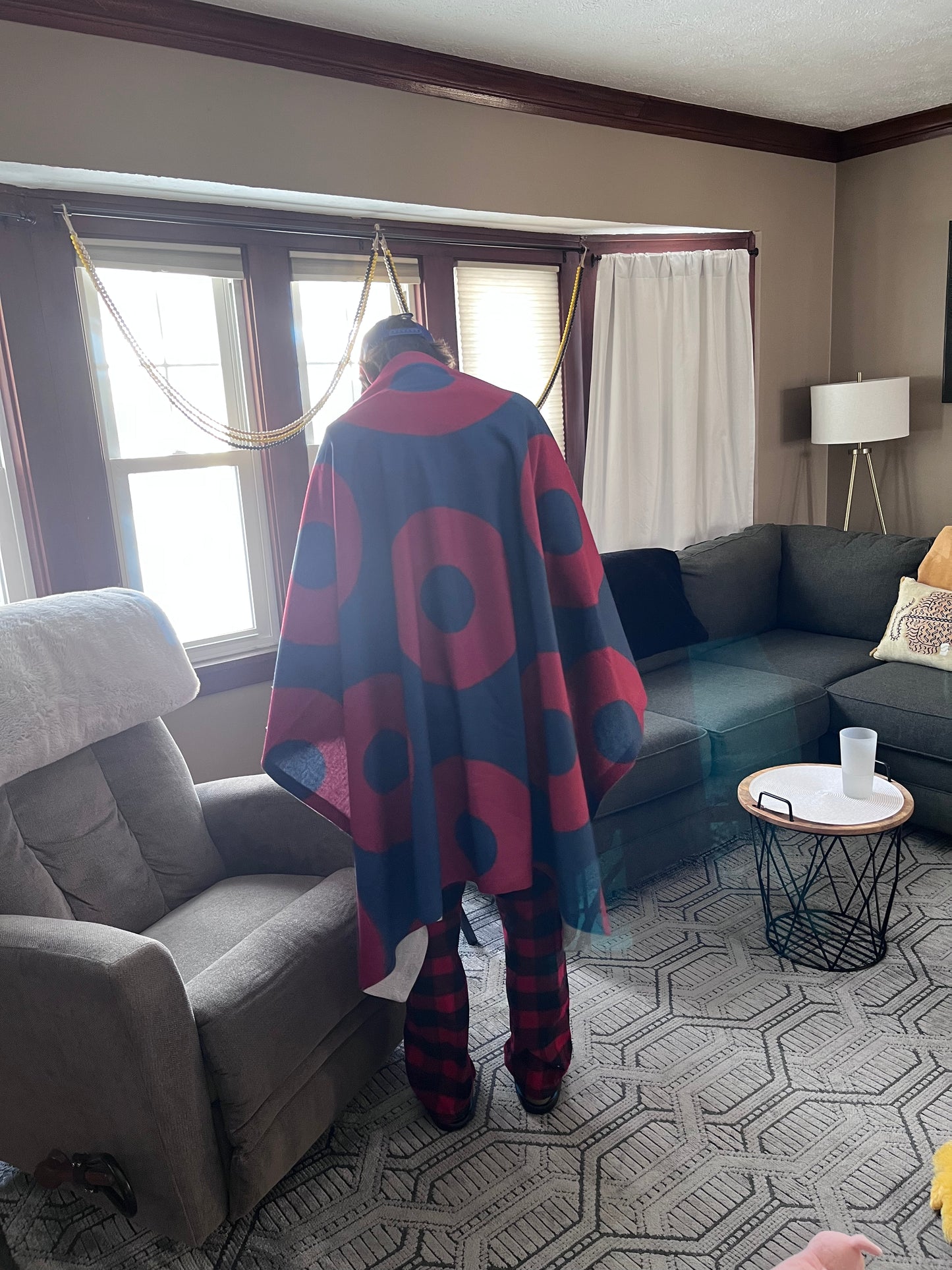 Phish Donut Print Throw