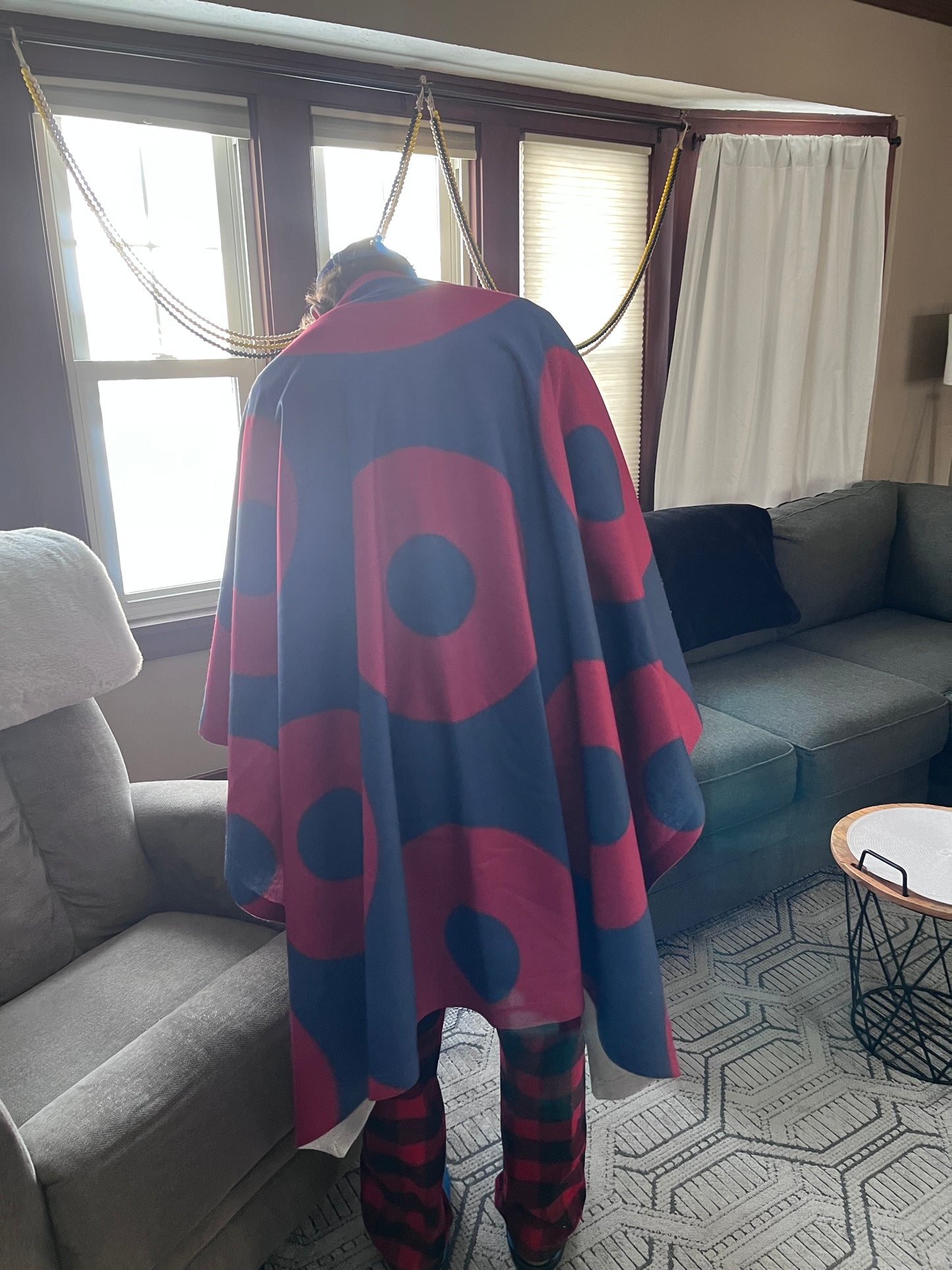 Phish Donut Print Throw