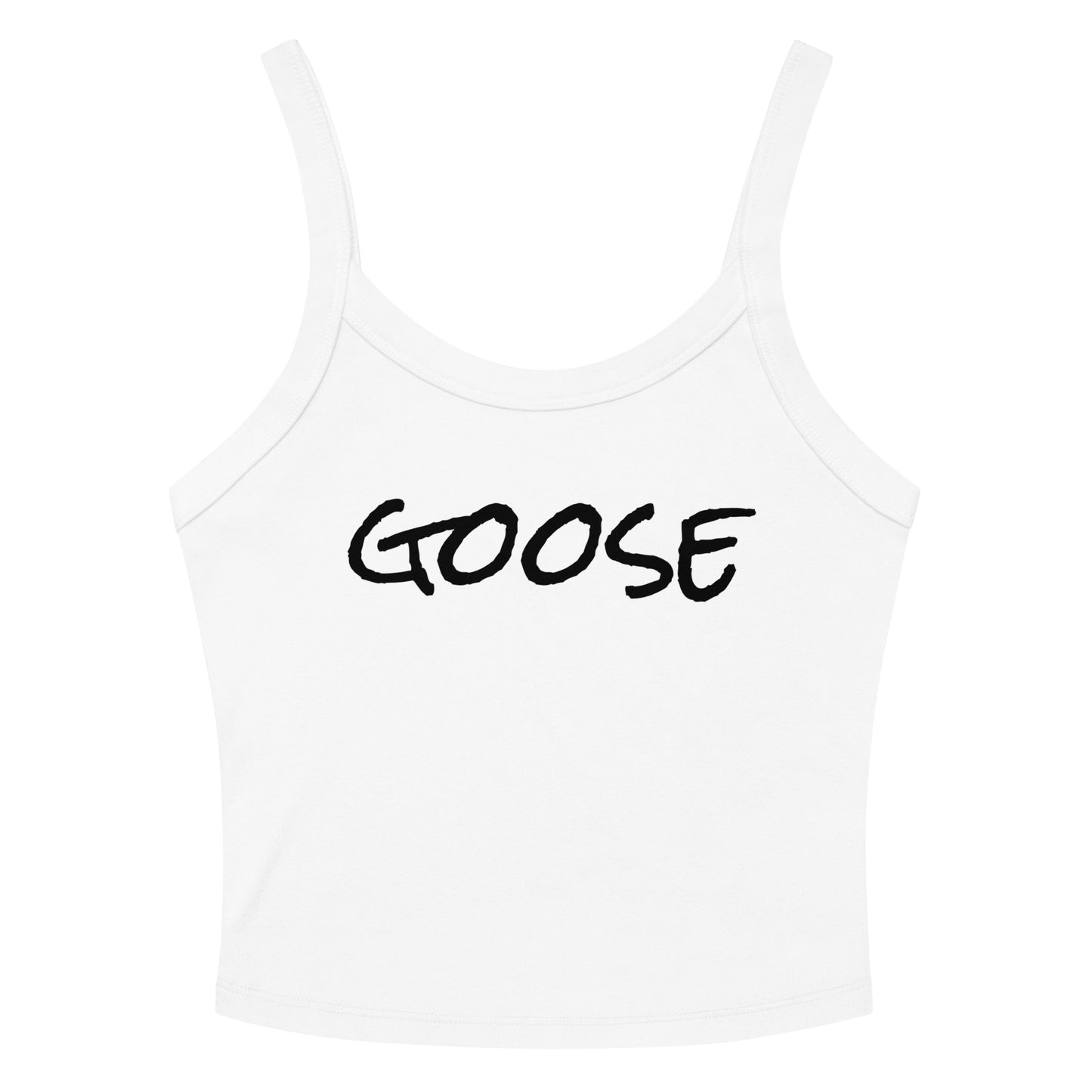 Black and White Goose Band Tank Top